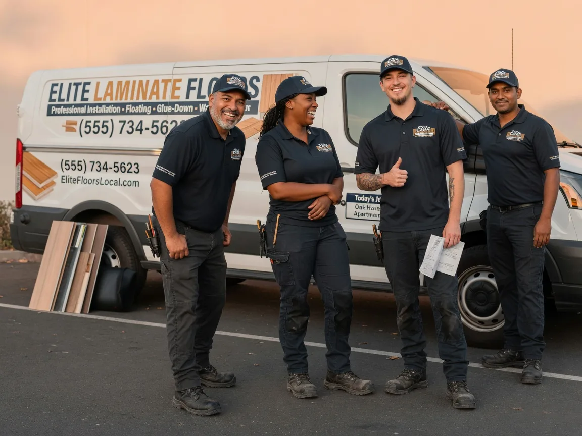 Laminate flooring installation company in Leland, IA